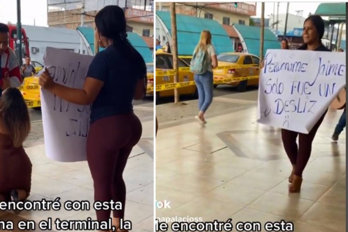 Le pide perdón a su pareja por haberse metido con su cuñado: "Perdóname Jaime, solo fue un desliz"