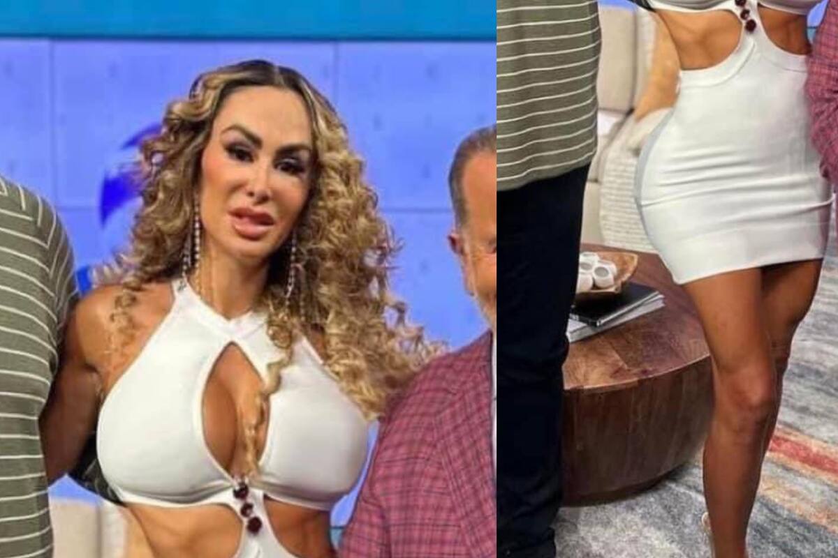 Viralizan foto de Ninel Conde y la critican por abuso de Photoshop y cirugías