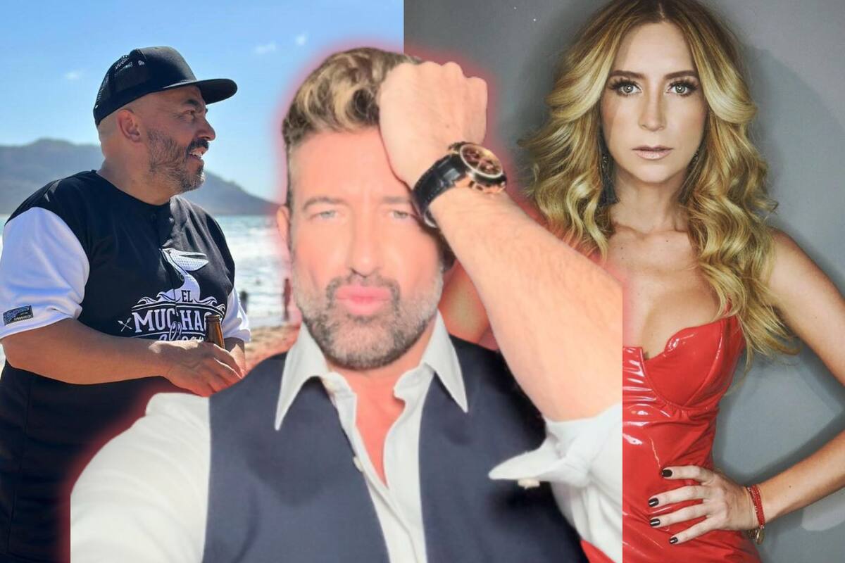 Gabriel Soto evita hablar sobre posible romance entre Geraldine Bazán y Lupillo Rivera en "La Casa de los Famosos 4"