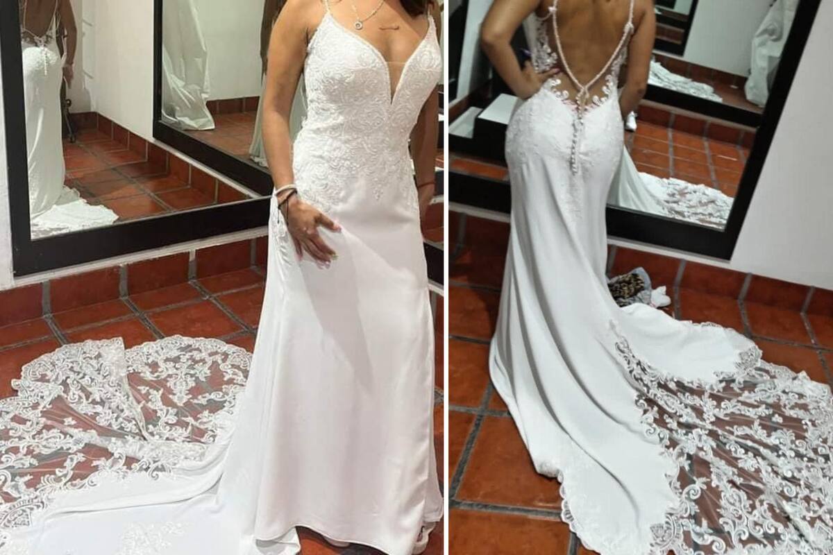 A días de su boda, roban vestido de novia de casi 30 mil pesos a enamorada y se hace viral