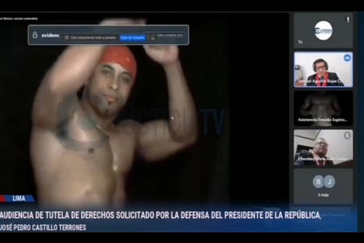 ¡Ah, caracas! Stripper se cuela en audiencia virtual y abogado asegura que le hackearon