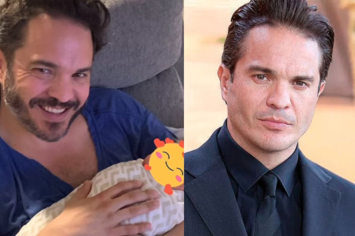 Kuno Becker comparte fotos en redes sociales de su primera hija