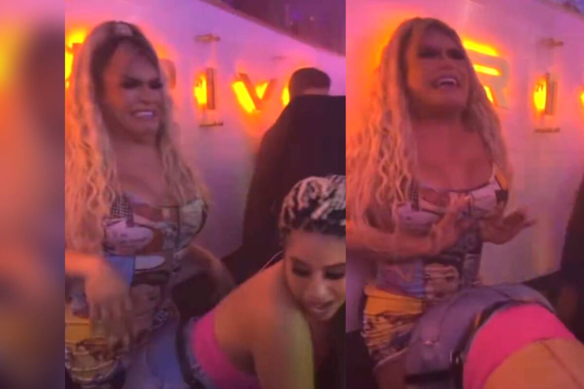 VÍDEO: así reaccionó Wendy Guevara cuando una mujer le perreó