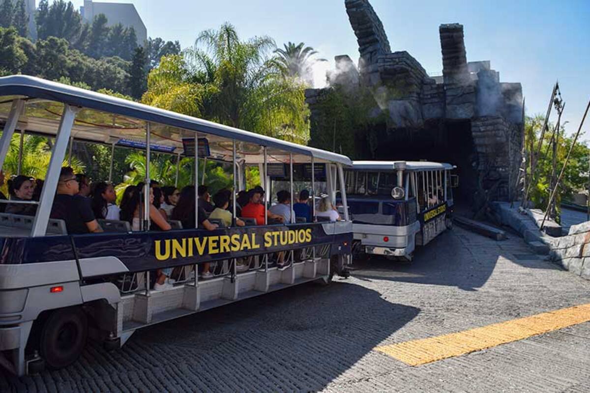 Accidente en Universal Studios Hollywood.