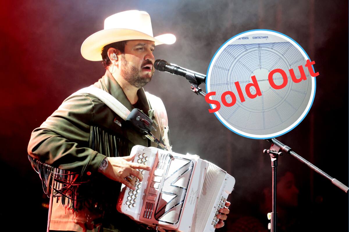 Edén Muñoz agota entradas en menos de una hora para su show en el Palenque ExpoGan Sonora 2026