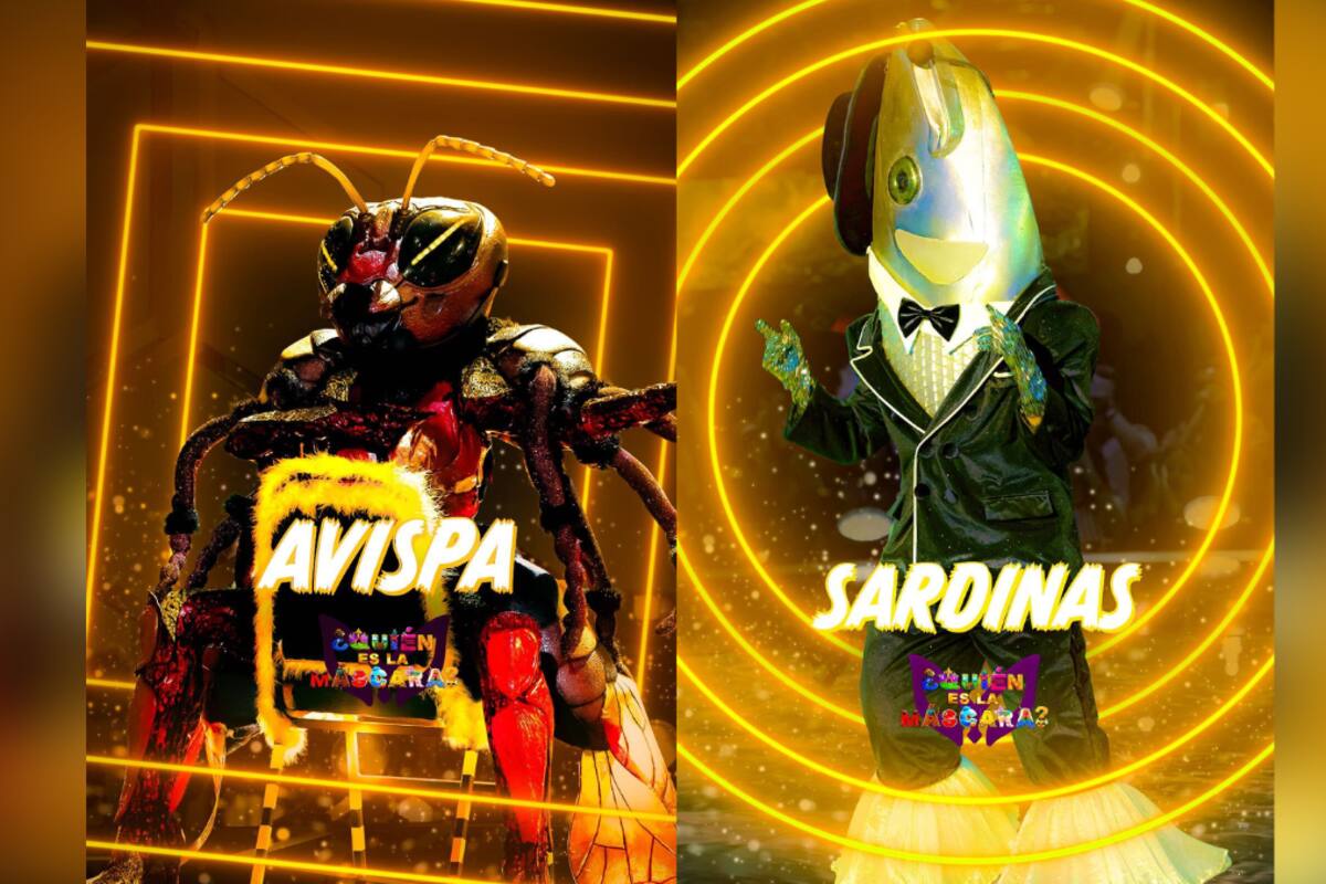 ¿Quién es la Máscara?: ¡se revelan las identidades de Avispa y Sardina!