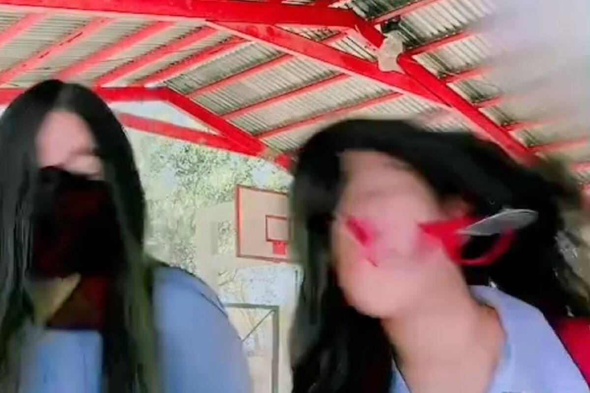 Joven recibe tremendo balonazo mientras intentaba realizar un baile para TikTok