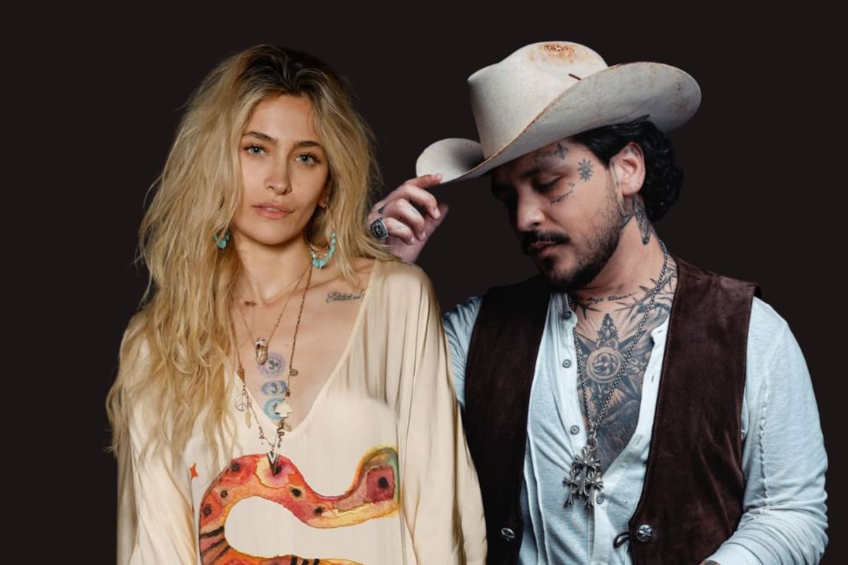 ¿Es Paris Jackson la fan número uno de Christian Nodal? La hija del Rey del Pop se viraliza en México al grabarse escuchando una canción del cantante sonorense