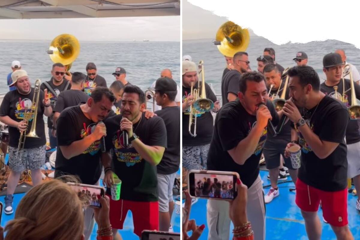 José Manuel Figueroa sorprende al cantar tema de Joan Sebastian junto a Calibre 50