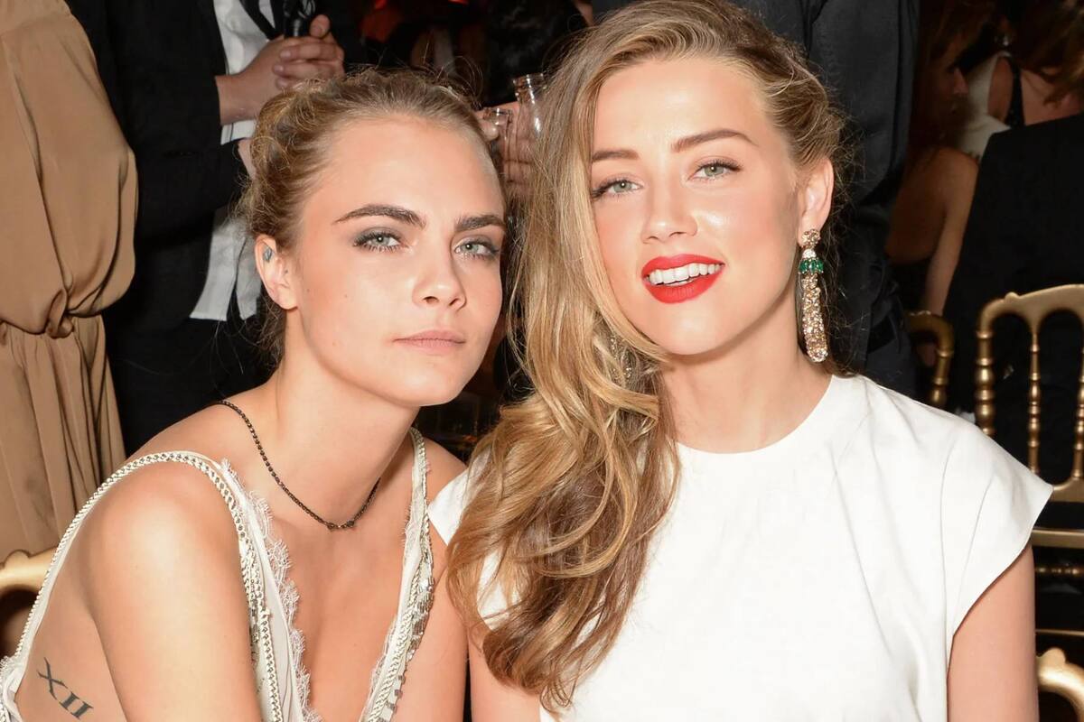VIDEO: Cara Delevingne y Amber Heard son captadas besándose en un elevador