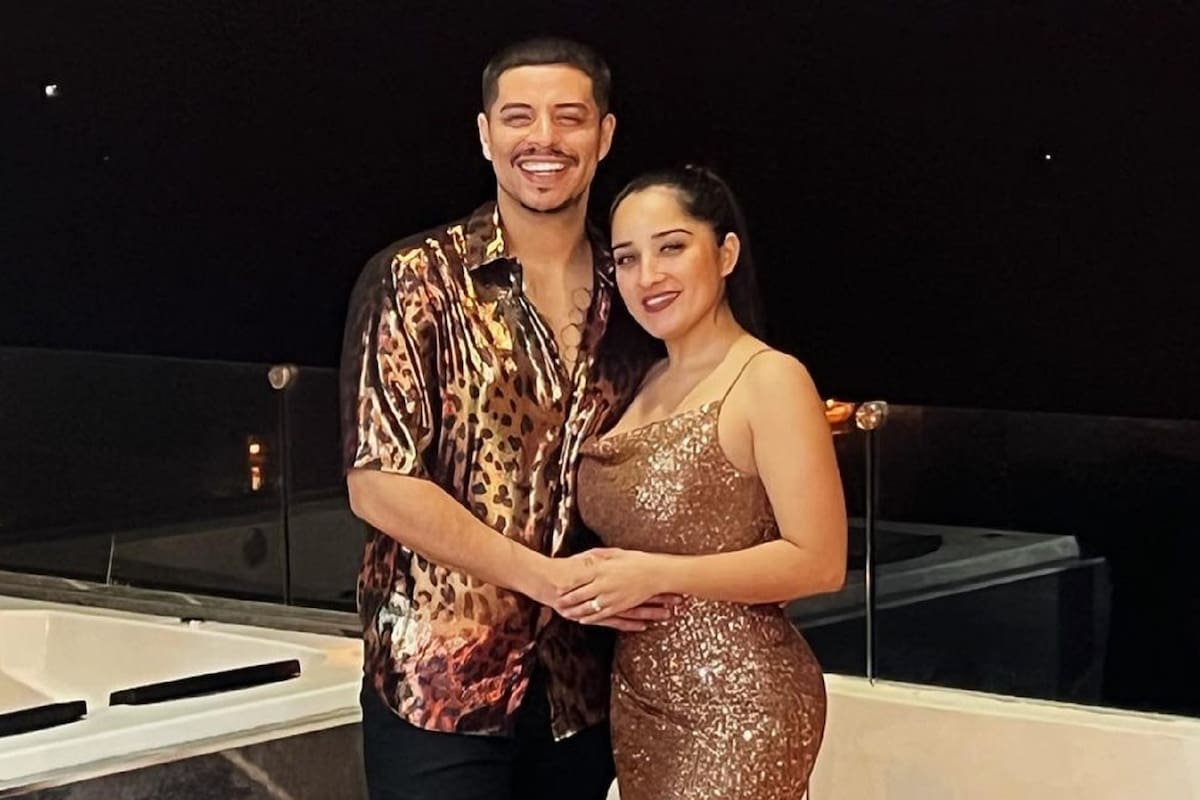 Eduin Caz y su esposa olvidan infidelidad y celebran 7 años de casados