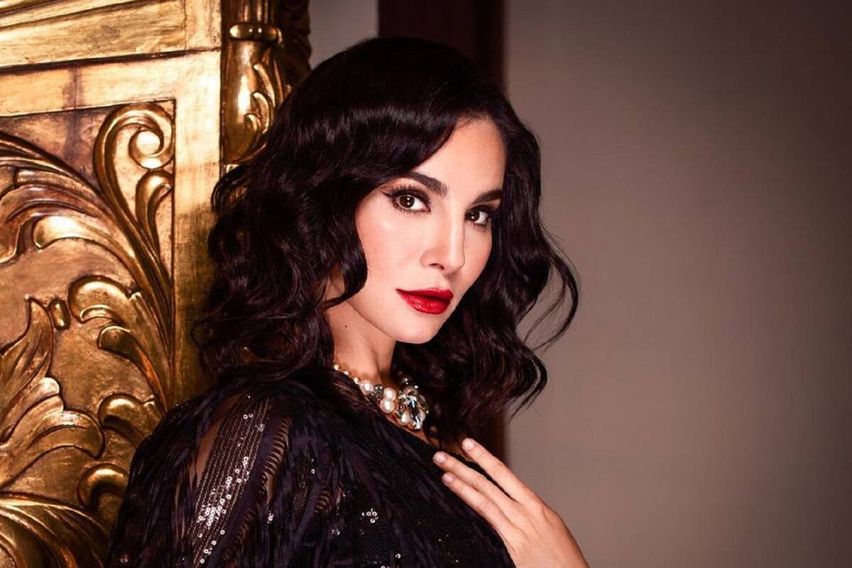 Martha Higareda presume sus habilidades con el tubo