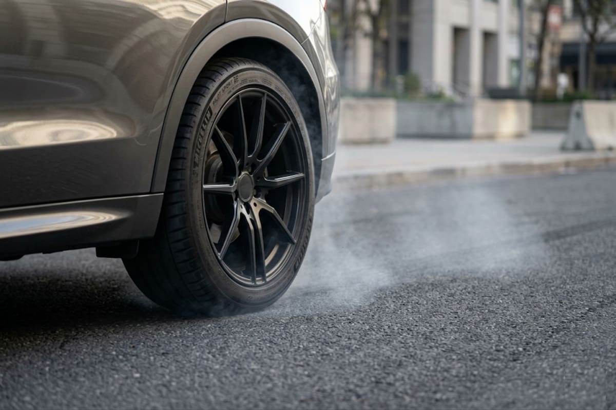 La principal causa de microplásticos en el aire proviene del desgaste de neumáticos, un proceso vinculado al tráfico que emite partículas que permanecen en suspensión y se inhalan diariamente