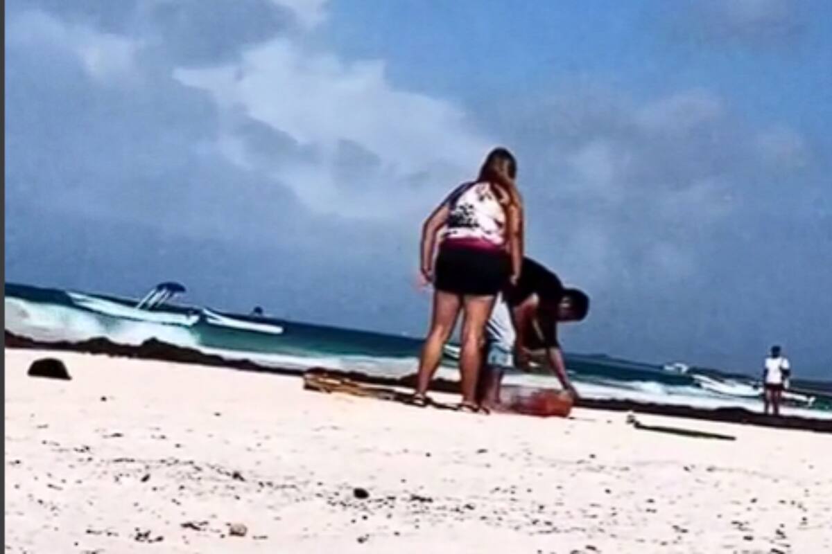 TikTok: Mujer confronta a vendedor de empanadas por una supuesta estafa en Tulum