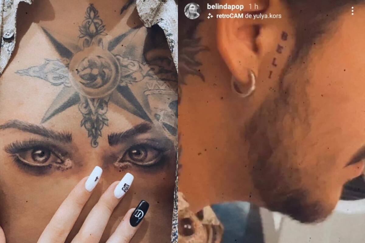 VIDEO: Como Lupillo Rivera, ¡Christian Nodal se borra los tatuajes de Belinda!