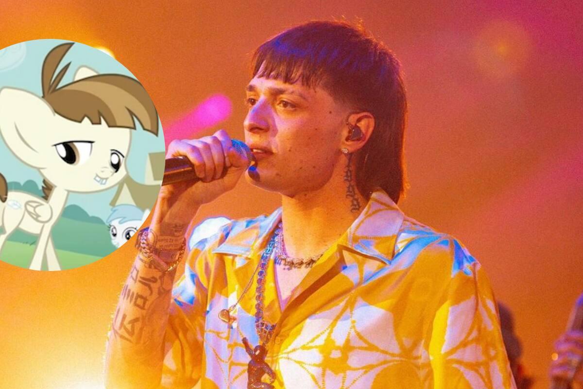 ¿My Little Pony predijo a Peso Pluma? Estas son las pruebas de que la serie animada anunció la llegada del cantante