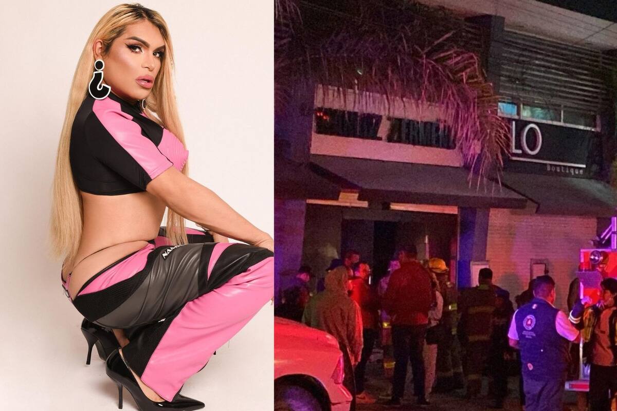 Karloz Zermeño, diseñador de Wendy Guevara, sufre incendió en su boutique