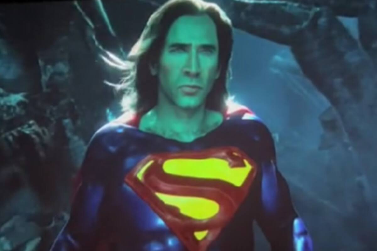 ¿Por qué aparece Nicolas Cage como Superman en la película de "The Flash"?