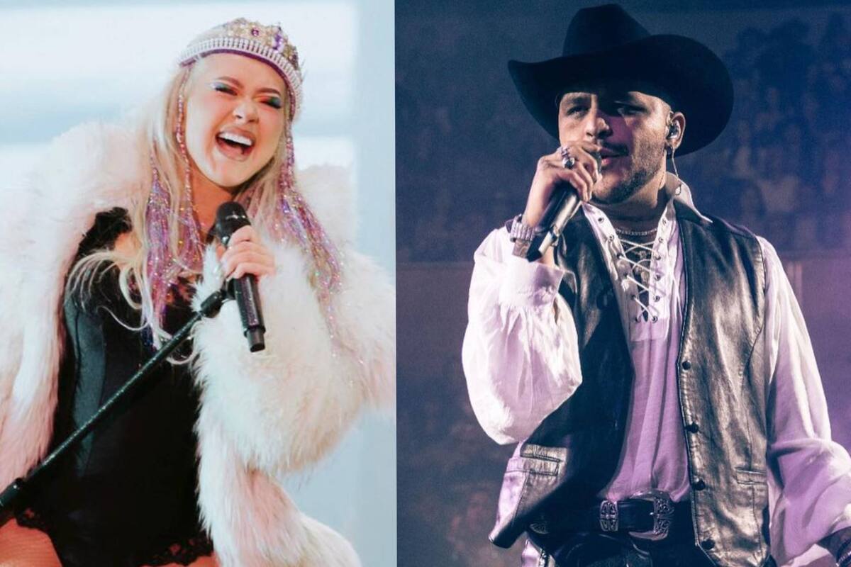 Nodal y Xtina presentan en vivo "Cuando me dé la gana" y arrasan en los Latin Grammy