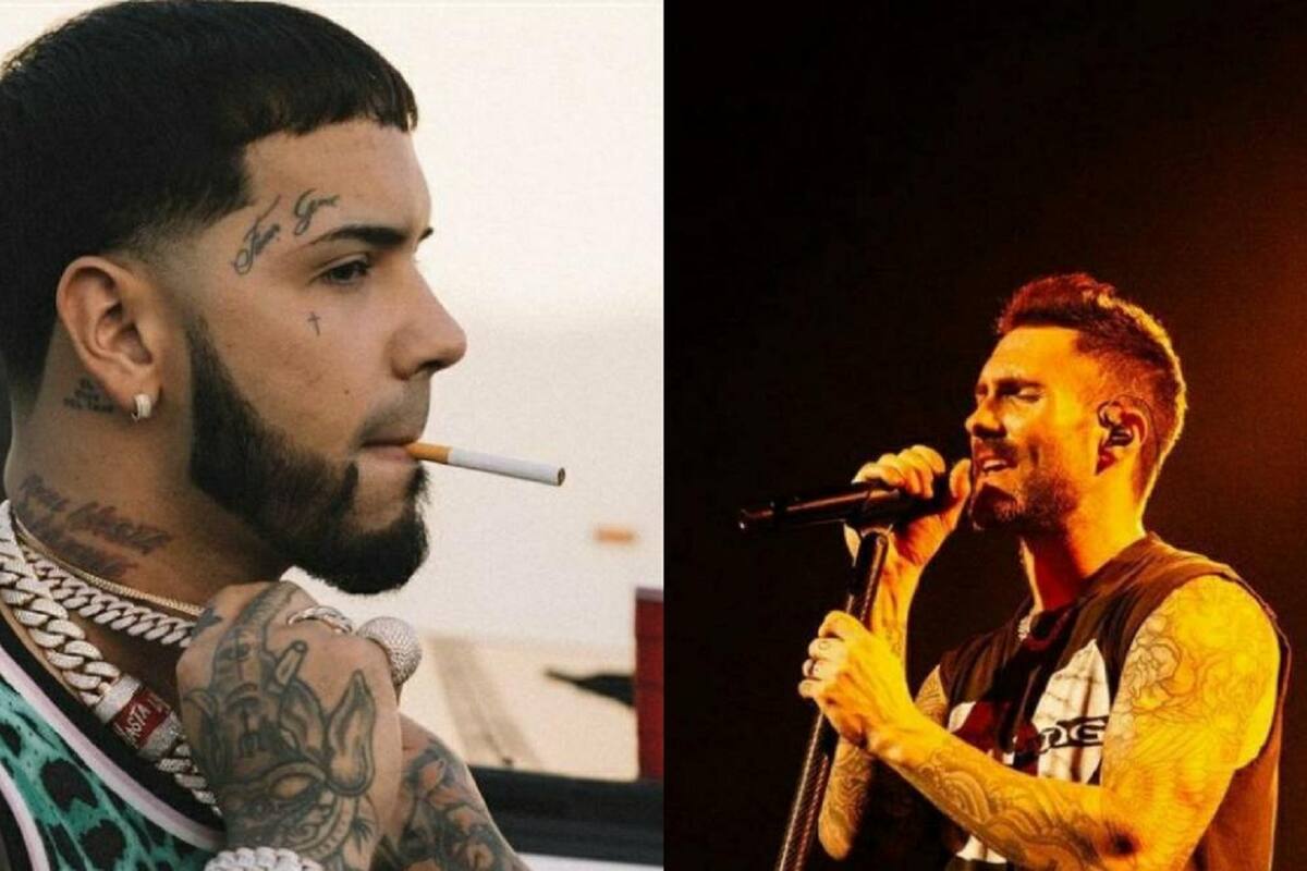 Anuel aparece entre las colaboraciones que hará Maroon 5 para su próximo disco