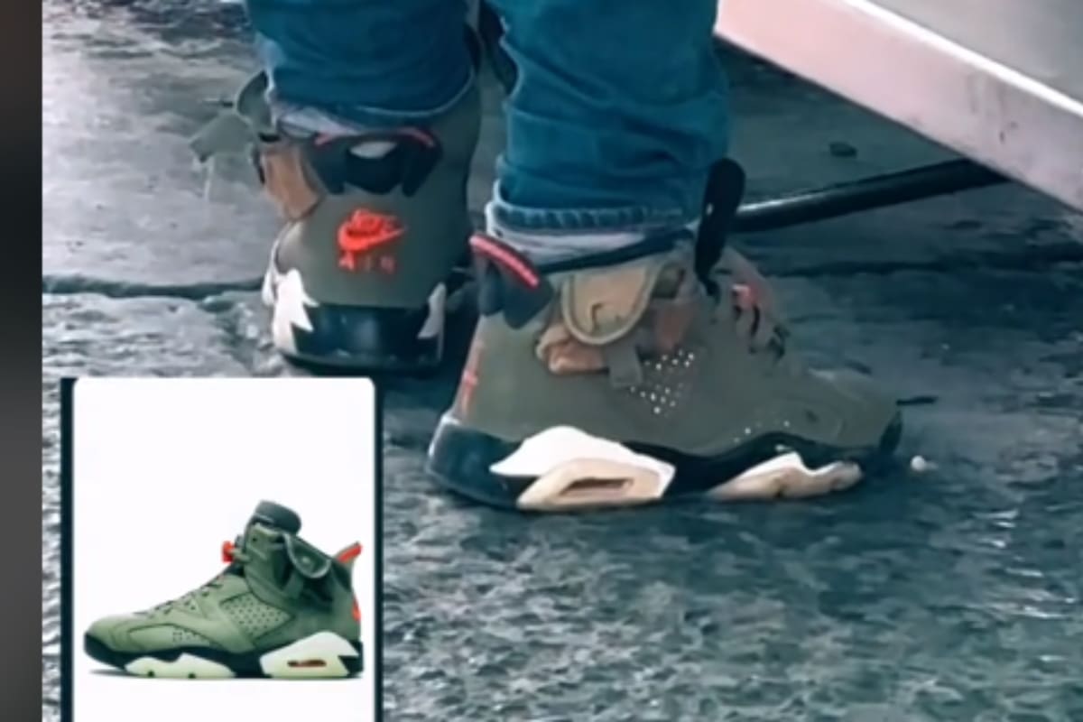 TikTok: Taquero se vuelve viral por presumir sus tenis de 15 mil pesos