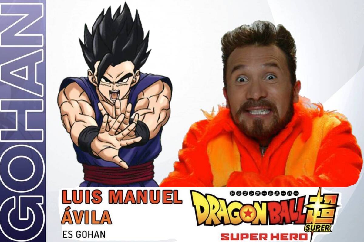 Luis Manuel Ávila es la nueva voz de Gohan en "Dragon Ball Super: Super Hero"