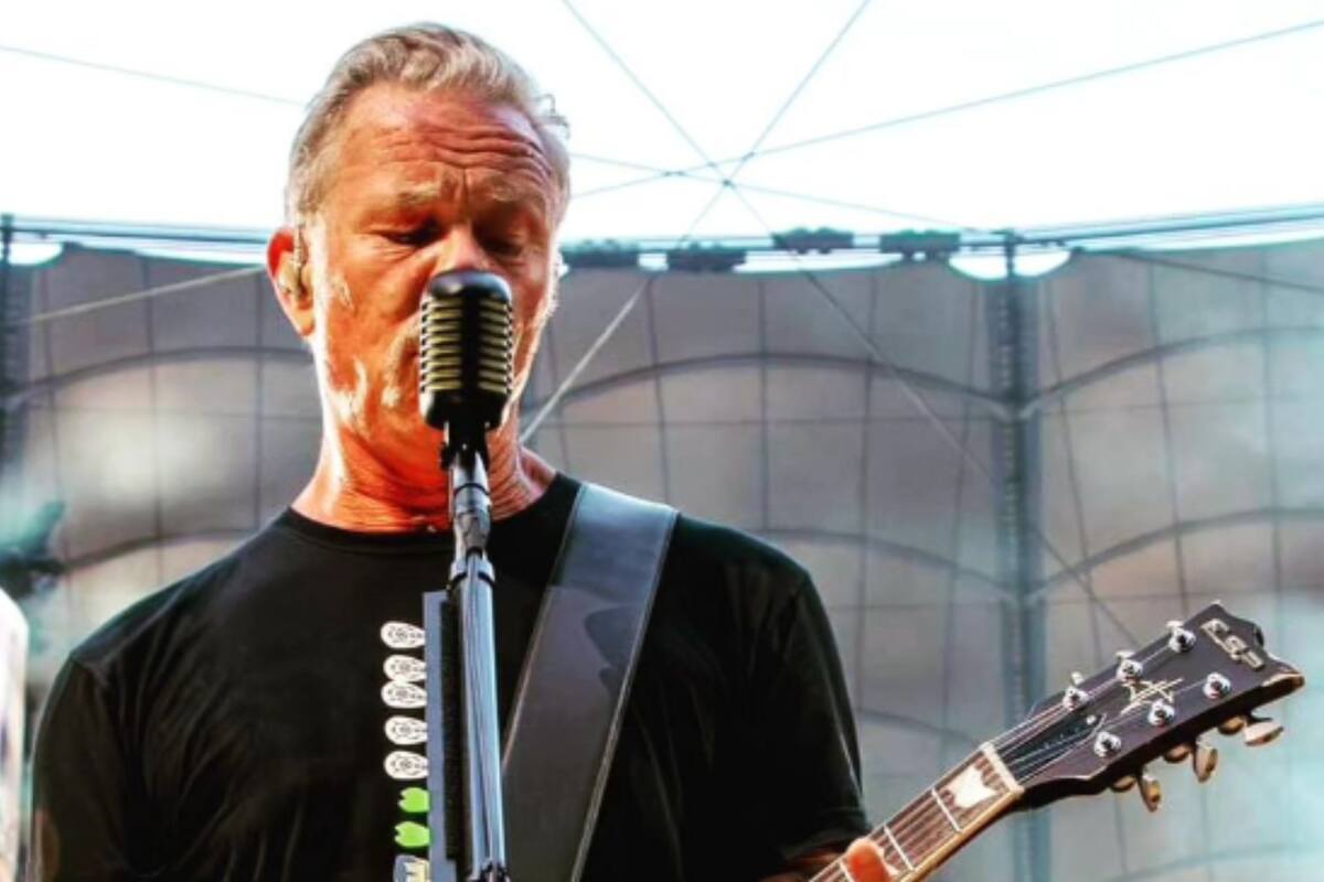 Metallica pospone su gira por contagio de James Hetfield de Covid-19