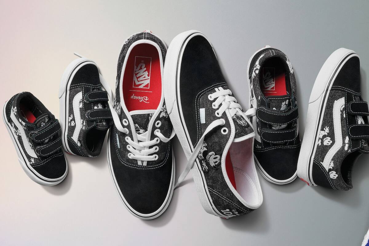 Vans celebra el centenario de Disney con una colección mágica y única