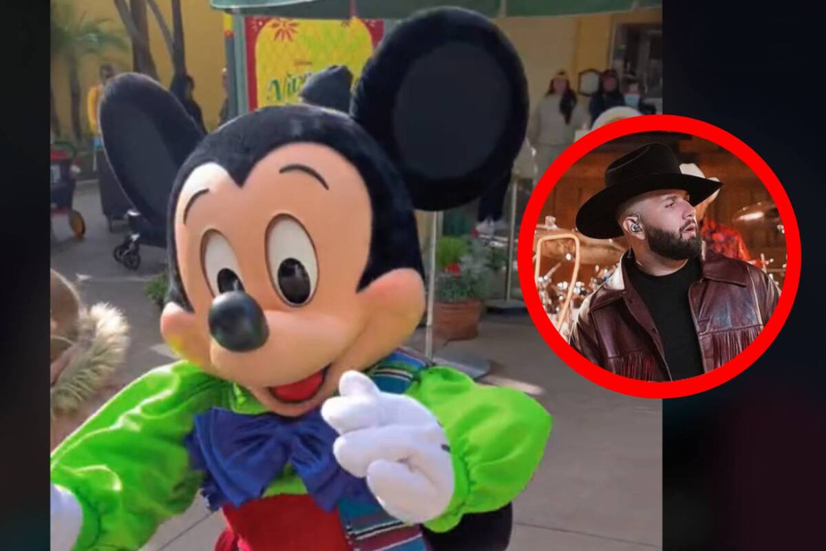 VIRAL: "Mickey Mouse" se vuelve viral al bailar "La Boda del Huitlacoche"