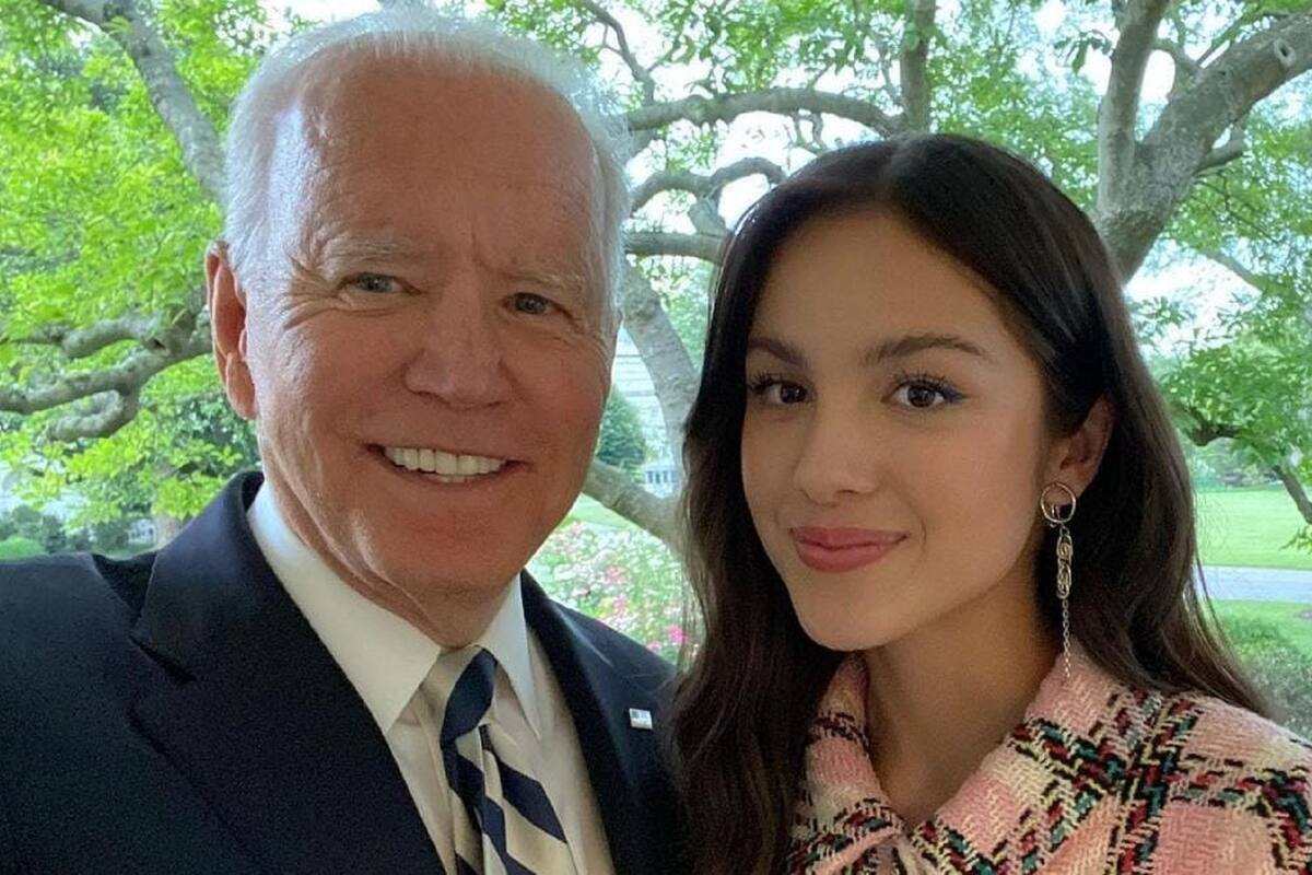 Olivia Rodrigo se reúne con Joe Biden para concientizar a los jóvenes sobre la vacunación