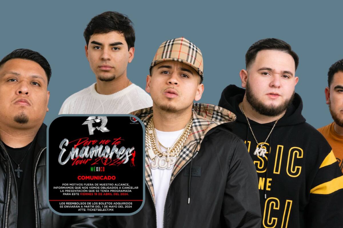 Fuerza Regida cancela su concierto en Cancún tras presuntas amenazas