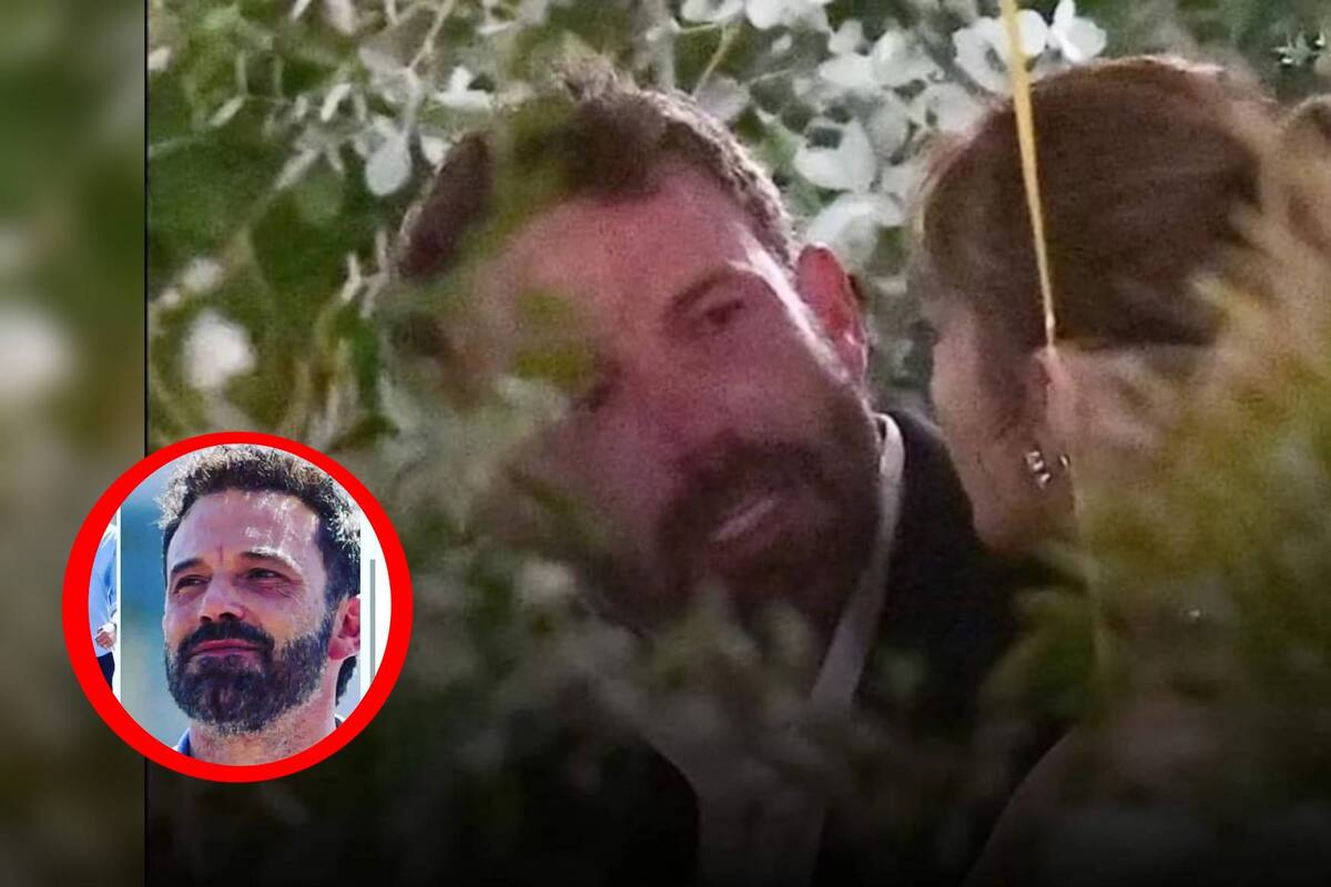 Captan llorando inconsolablemente a Ben Affleck en París