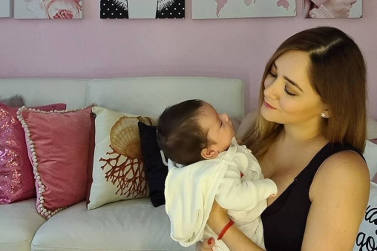 Sherlyn presume marcado abdomen a cuatro meses de haber sido mamá