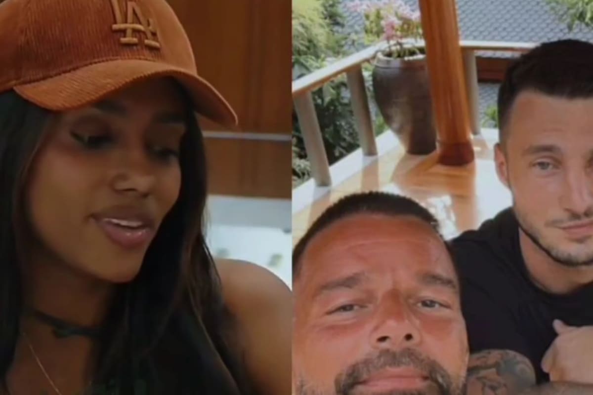 Modelo confiesa que terminó con su pareja tras descubrirlo con Ricky Martin en Tailandia; revela todos los pormenores
