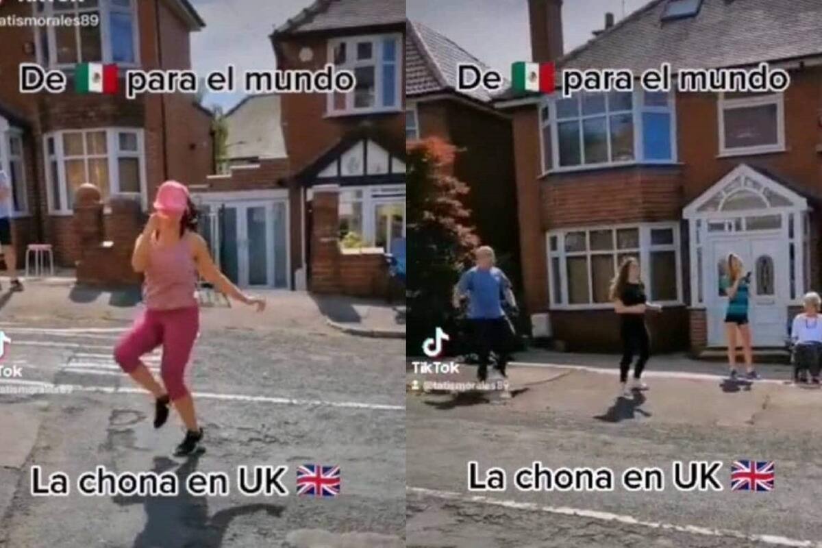 A ritmo de "La Chona", mexicana pone a hacer zumba a sus vecinos en Inglaterra
