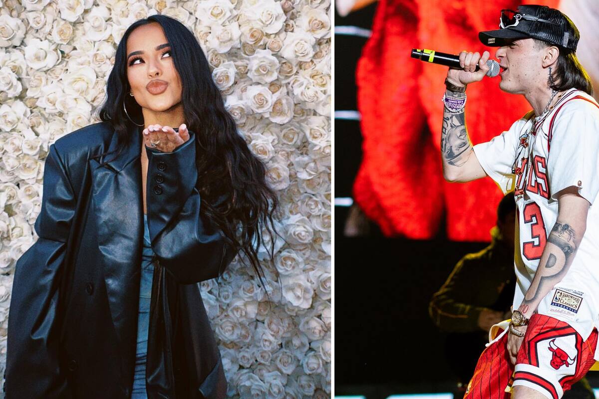 Becky G y Peso Pluma alistan su próxima colaboración llamada "Chanel"