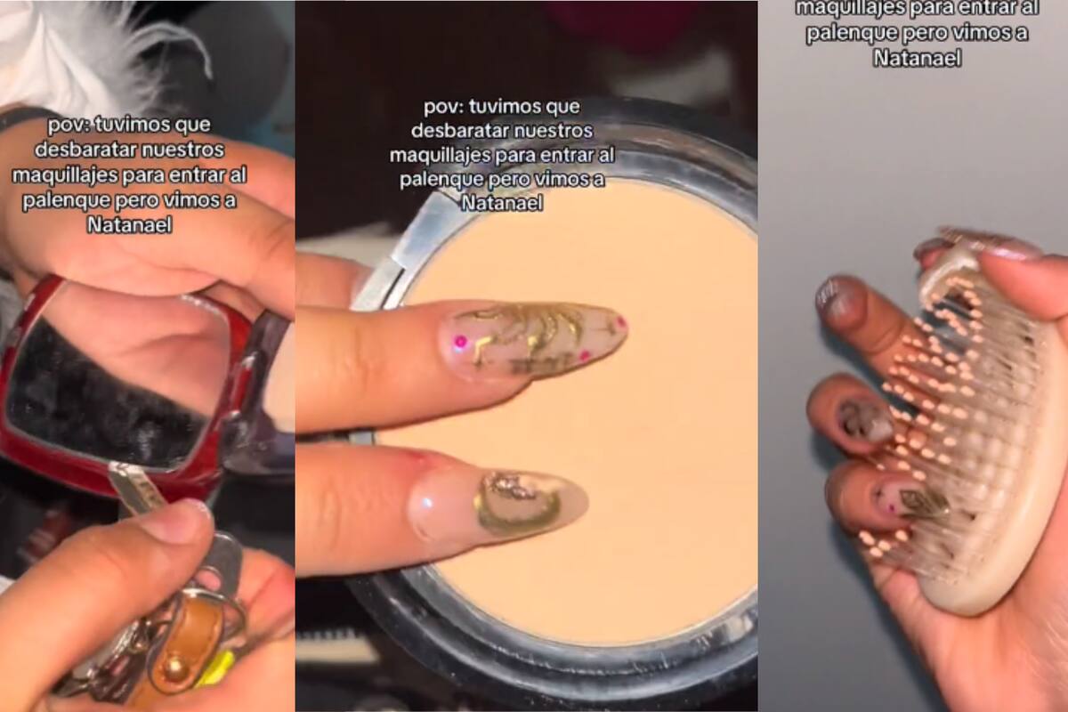 Fans de Natanael Cano destruyen su maquillaje antes de entrar al concierto del artista, ¿por qué?