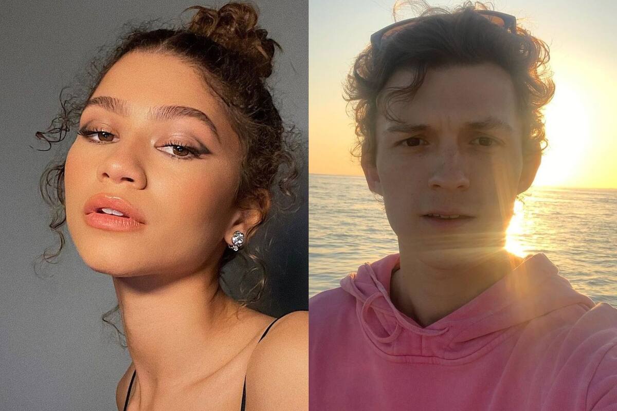 Zendaya y Tom Holland son captados besándose
