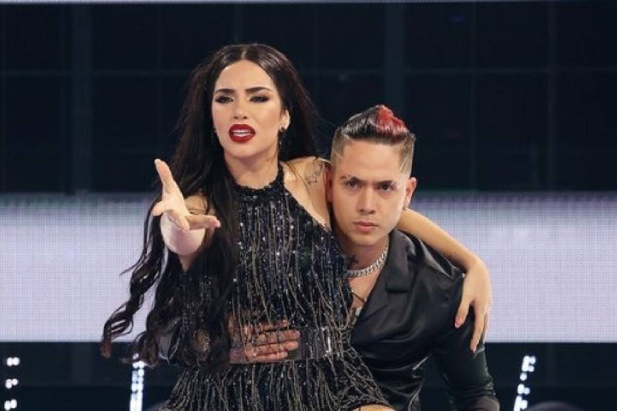 Kimberly Loaiza le hace prueba de Covid-19 a JD Pantoja y sale negativo: "Regresé familia"