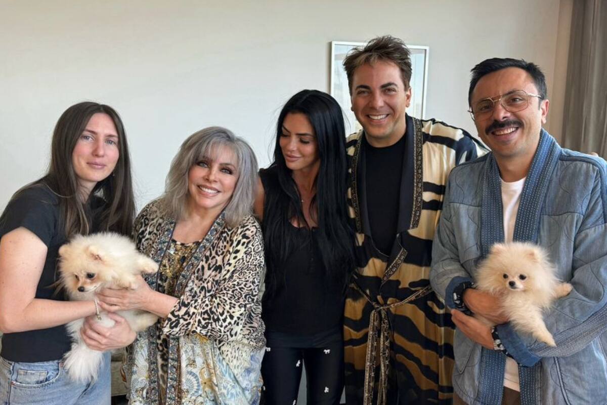 Cristian Castro agradece a Mariela Sánchez, su novia, por fortalecer su vínculo con Verónica Castro