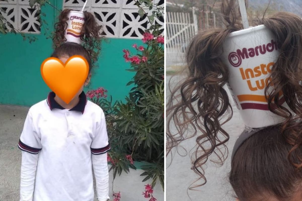 Niña sufre bullying tras ir a la escuela con peinado loco de sopa Maruchan