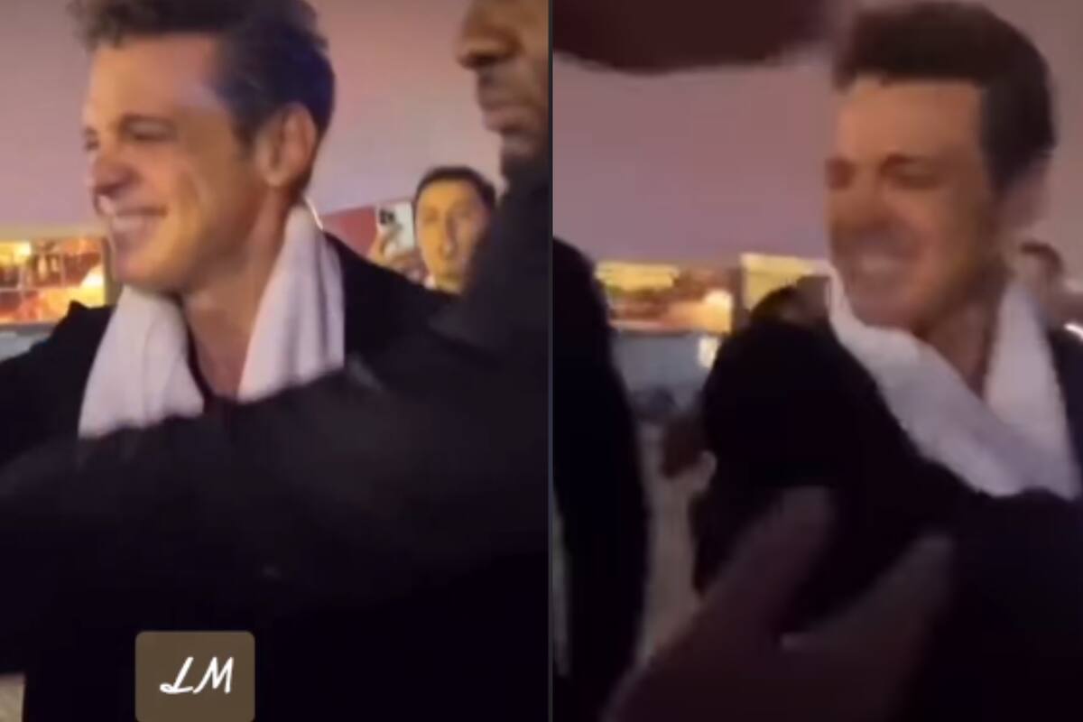 ¡Luis Miguel más cerca que nunca! El cantante quitó de su camino a guardia que impedía que sus fans lo tocaran