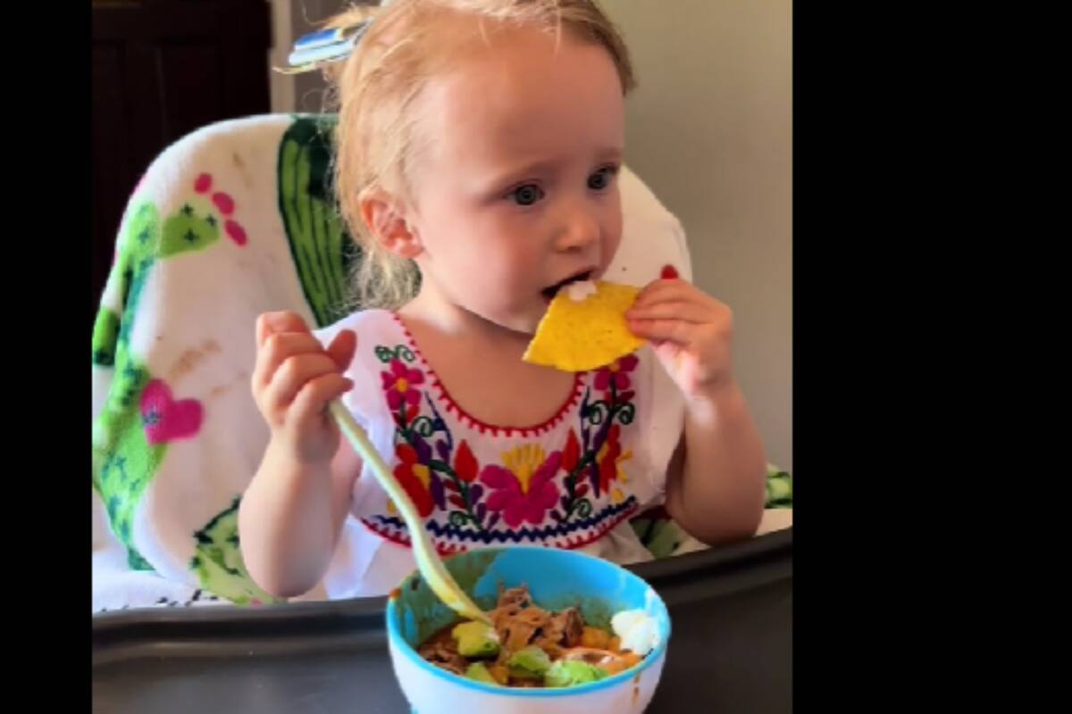 TikTok: Niña americana prefiere la comida mexicana que los chicken nuggets