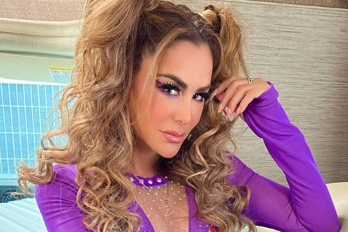 Ninel Conde presume su tonificado cuerpo desde el gym