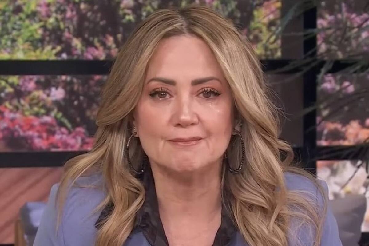 Andrea Legarreta rompe en llanto en “Hoy” al hablar de su separación con Erik Rubín