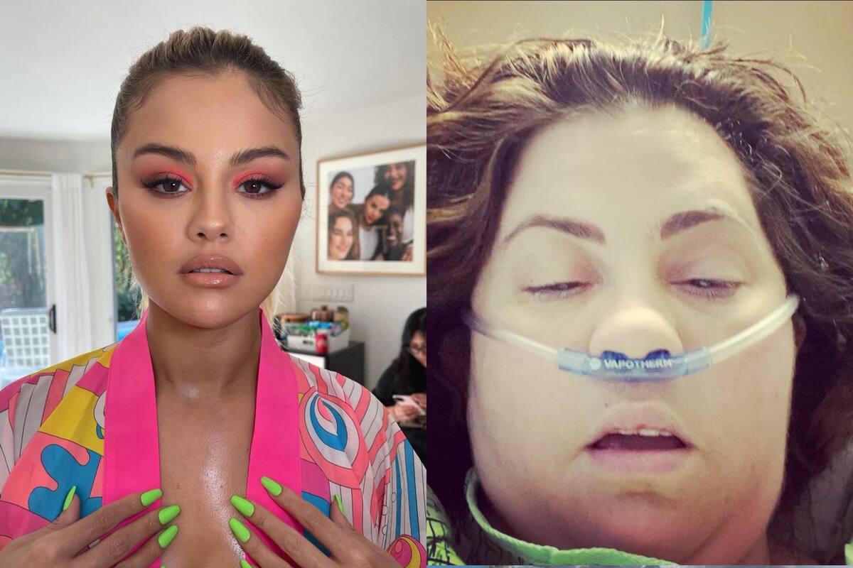 "Me quedaban días de vida": mamá de Selena Gómez sobrevivió a un caso 'casi' fatal de neumonía