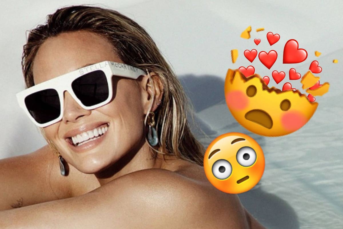 Hilary Duff posa 'como dios la trajo al mundo' en portada de revista