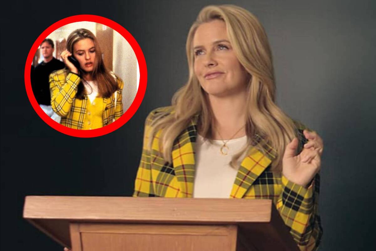 Alicia Silverstone regresa para interpretar a "Cher Horowitz" de "Clueless" para un comercial en el "Super Bowl LVII”