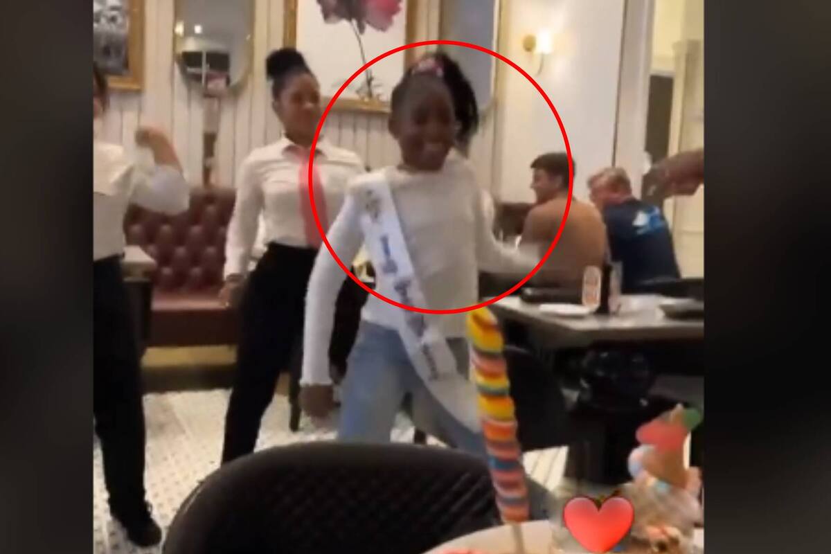 VIDEO: Niña impresiona a TikTok con coreografía de cumpleaños viral