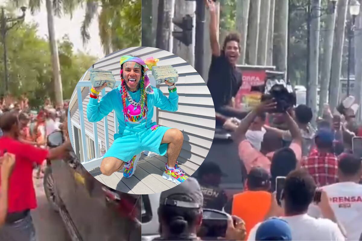 Tekashi 6ix9ine es puesto en libertad tras acusaciones de violencia y sus fans lo celebran por todo lo alto